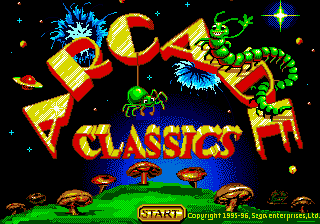 Заставка игры Arcade Classics